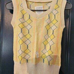 70s Girl's Vintage Vest